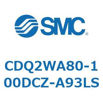 薄形シリンダ CDQ2WA80 - SMC
