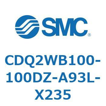 薄形シリンダ CDQ2WB100 - SMC