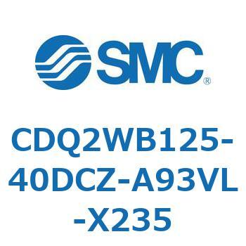 薄形シリンダ CDQ2WB125 SMC