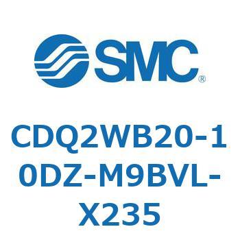 薄形シリンダ CDQ2WB20 SMC