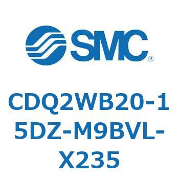 薄形シリンダ CDQ2WB20 SMC