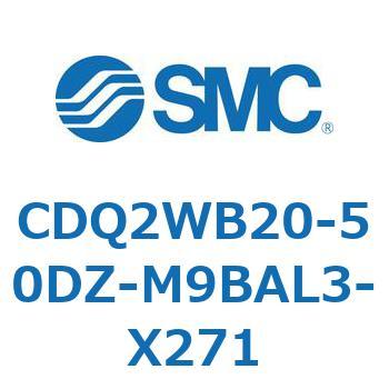 薄形シリンダ CDQ2WB20 SMC