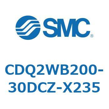 薄形シリンダ CDQ2WB200 SMC