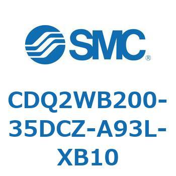 薄形シリンダ CDQ2WB200 SMC