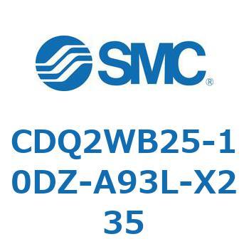薄形シリンダ CDQ2WB25 SMC