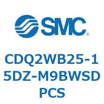 薄形シリンダ CDQ2WB25 SMC