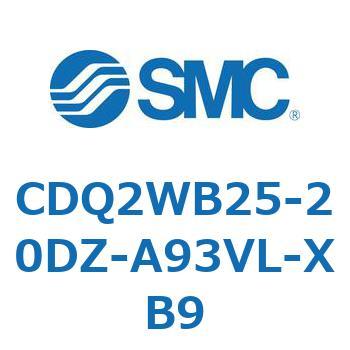薄形シリンダ CDQ2WB25 SMC
