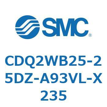薄形シリンダ CDQ2WB25 SMC
