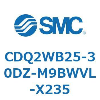 薄形シリンダ CDQ2WB25 SMC