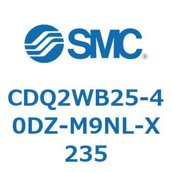薄形シリンダ CDQ2WB25 SMC