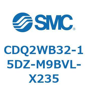 薄形シリンダ CDQ2WB32 SMC