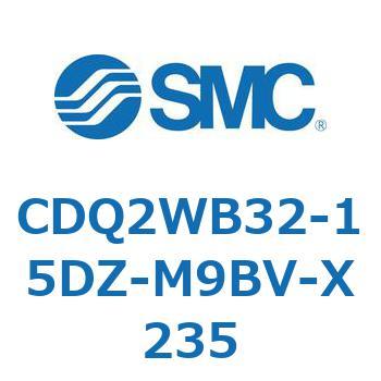 薄形シリンダ CDQ2WB32 SMC