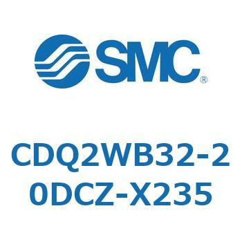薄形シリンダ CDQ2WB32 SMC