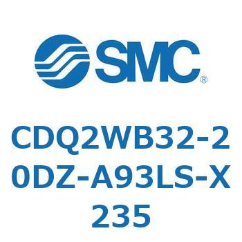 薄形シリンダ CDQ2WB32 SMC