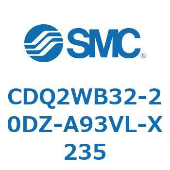 薄形シリンダ CDQ2WB32 SMC