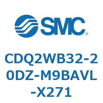薄形シリンダ CDQ2WB32 SMC