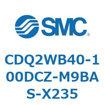 薄形シリンダ CDQ2WB40 SMC