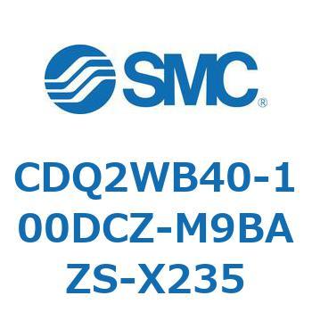 薄形シリンダ CDQ2WB40 SMC