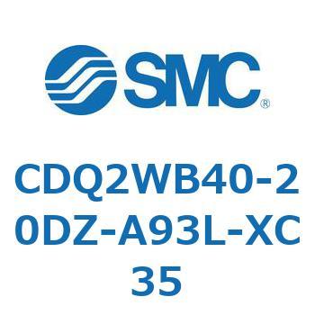 薄形シリンダ CDQ2WB40 SMC
