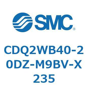薄形シリンダ CDQ2WB40 SMC