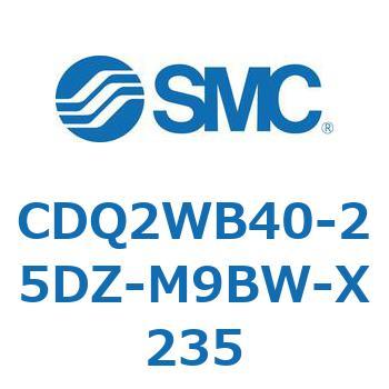 薄形シリンダ CDQ2WB40 SMC