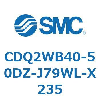 薄形シリンダ CDQ2WB40 SMC