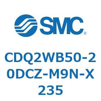 薄形シリンダ CDQ2WB50 SMC