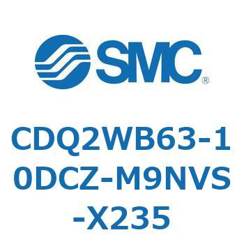 薄形シリンダ CDQ2WB63 SMC