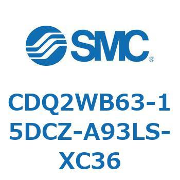 薄形シリンダ CDQ2WB63 SMC