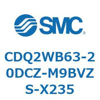 薄形シリンダ CDQ2WB63 SMC
