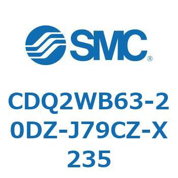 薄形シリンダ CDQ2WB63 SMC