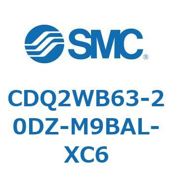 薄形シリンダ CDQ2WB63 SMC
