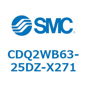 薄形シリンダ CDQ2WB63 SMC