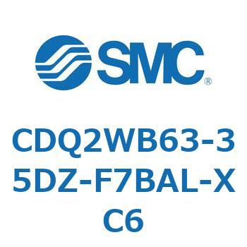 薄形シリンダ CDQ2WB63 SMC
