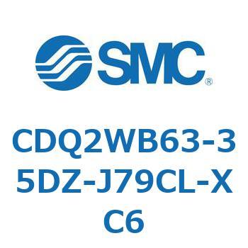 薄形シリンダ CDQ2WB63 SMC