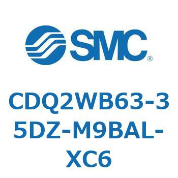 薄形シリンダ CDQ2WB63 SMC