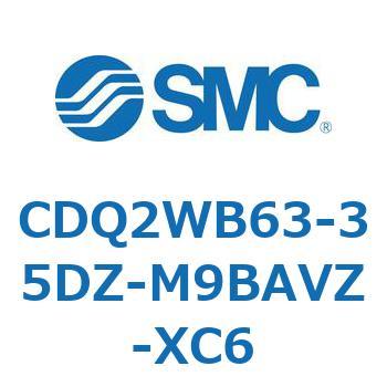 薄形シリンダ CDQ2WB63 SMC