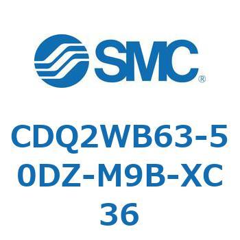 薄形シリンダ CDQ2WB63 SMC