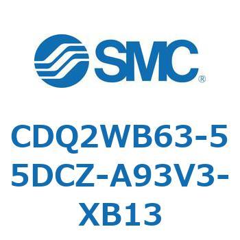 薄形シリンダ CDQ2WB63 SMC