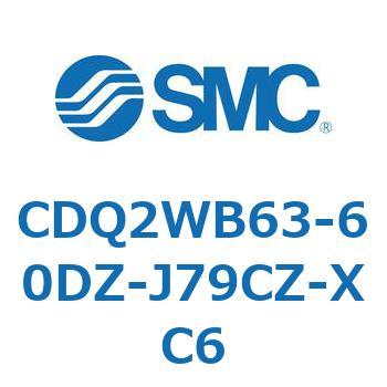 薄形シリンダ CDQ2WB63 SMC