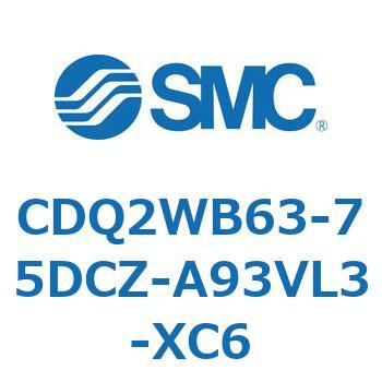 薄形シリンダ CDQ2WB63 SMC