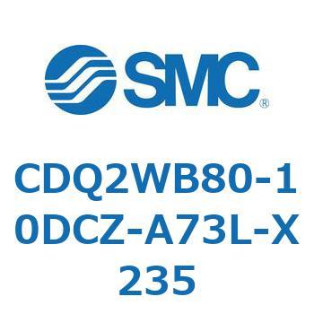 薄形シリンダ CDQ2WB80 SMC