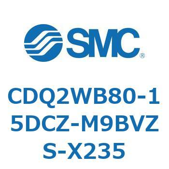 薄形シリンダ CDQ2WB80 SMC