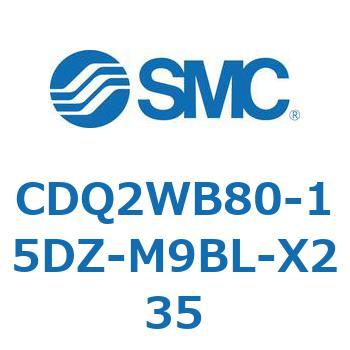 薄形シリンダ CDQ2WB80 SMC