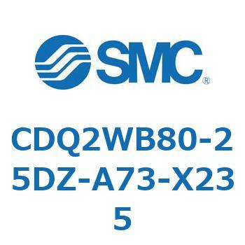 薄形シリンダ CDQ2WB80 SMC