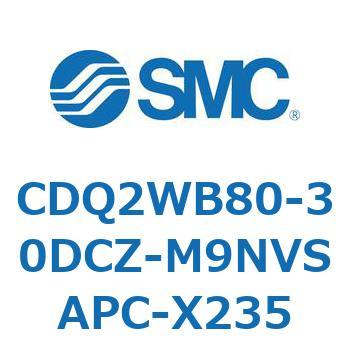 薄形シリンダ CDQ2WB80 SMC