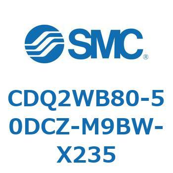 薄形シリンダ CDQ2WB80 SMC