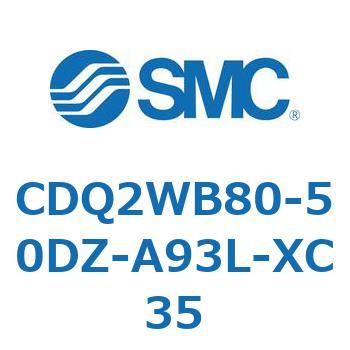 薄形シリンダ CDQ2WB80 SMC