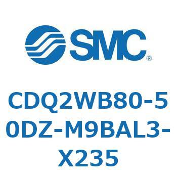 薄形シリンダ CDQ2WB80 SMC
