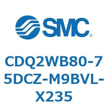 薄形シリンダ CDQ2WB80 SMC